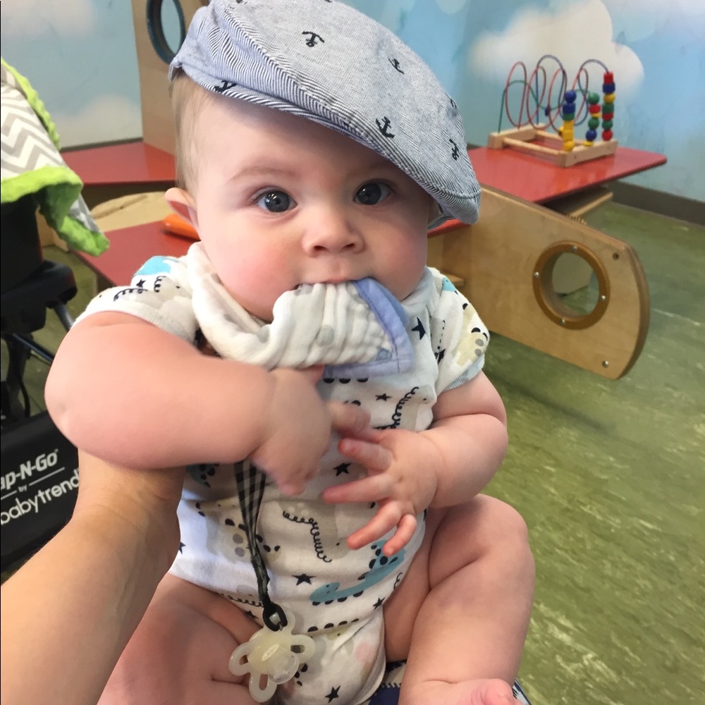 Toddler cap/hat, golf hat, anchor
